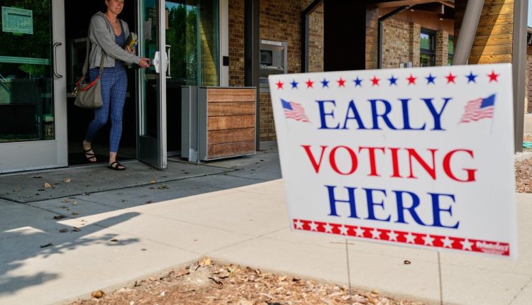 US Election 2026 Wisconsin Early Vote