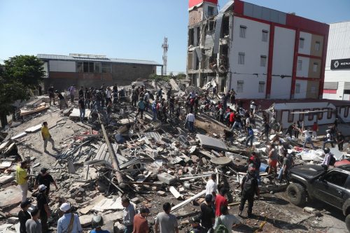 Deadly 7.4-magnitude earthquake hits Colombia, leaving widespread destruction, in photos