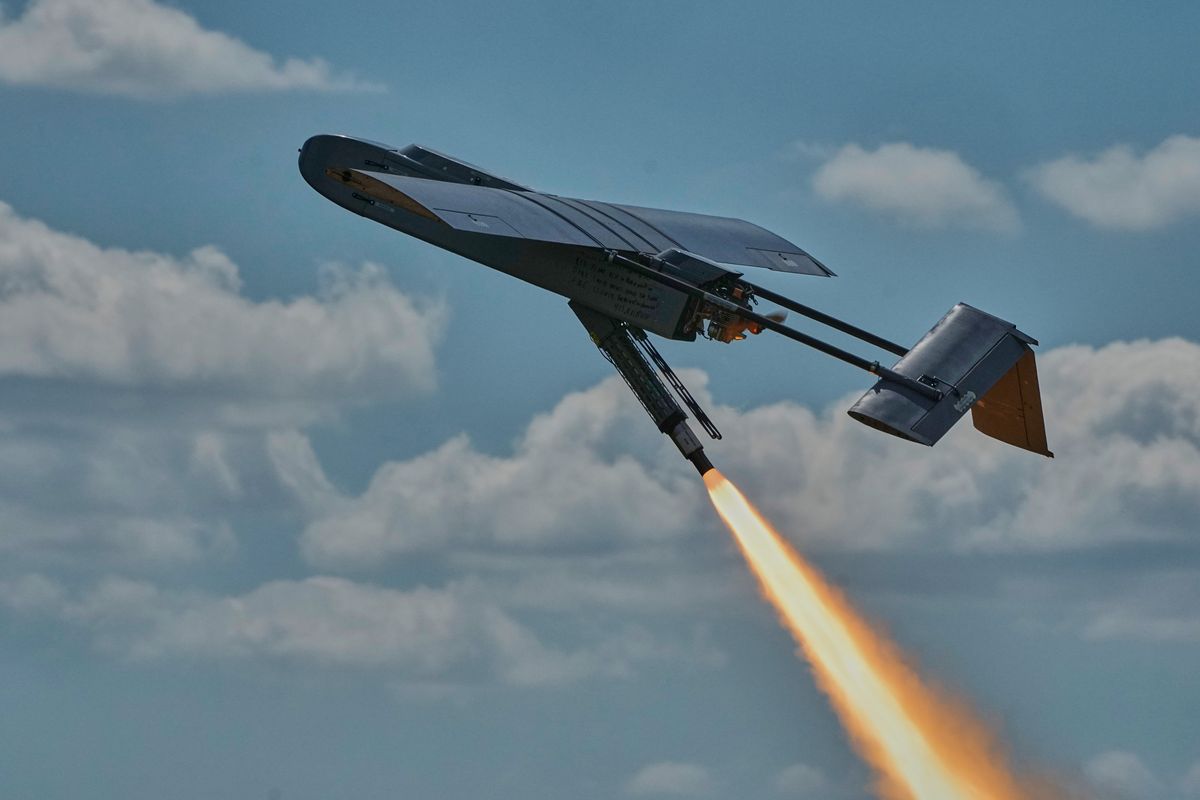 mymotherlode.com - AP News - A warehouse burns near Moscow. In Ukraine, drone crews prepare to strike again