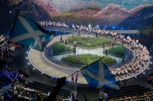 APTOPIX Britain Commonwealth Games Opening Ceremony