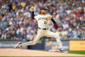 Pirates Brewers Baseball