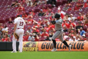 Marlins Reds Baseball