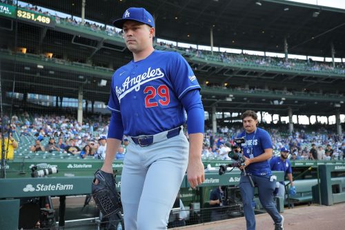 Dodgers Cubs Baseball