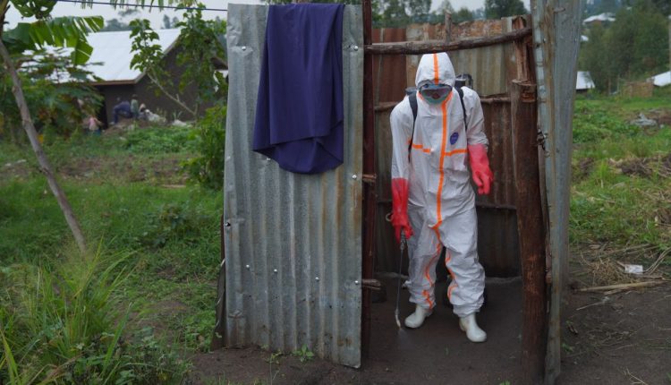 APTOPIX Congo Ebola Health Workers