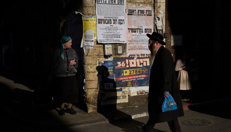 APTOPIX Israel Ultra Orthodox