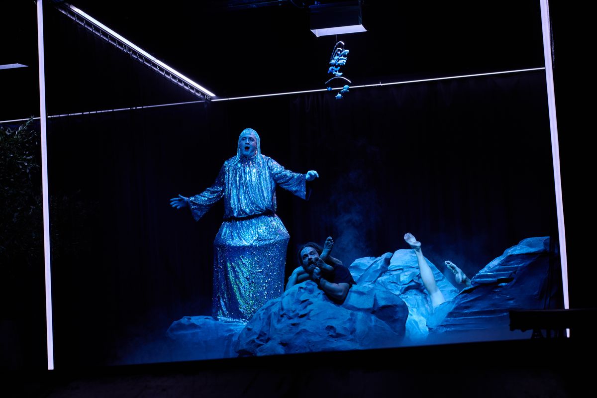 Ukrainian Odyssey stage play at Ivan Franko theater in Kyiv