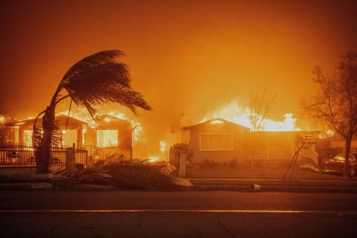 California Eaton Wildfire