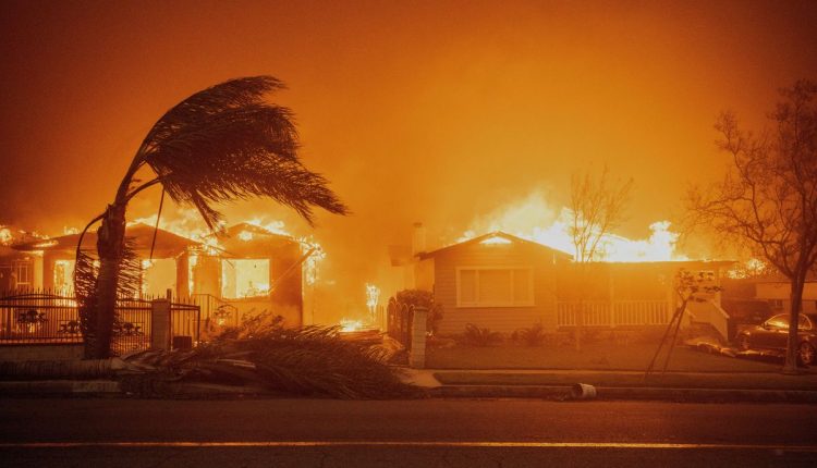 California Eaton Wildfire