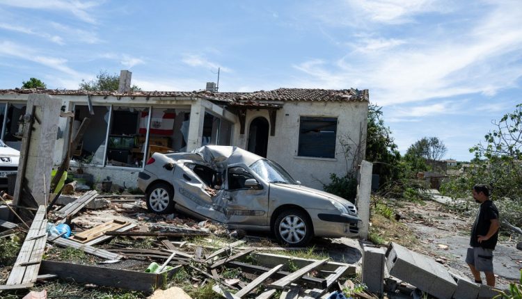 APTOPIX France Extreme Weather Tornado