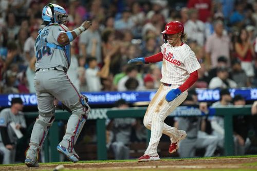 Marlins Phillies Baseball
