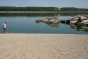 APTOPIX Serbia Danube Sunken Boats
