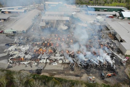 Lumber Mill Explosion