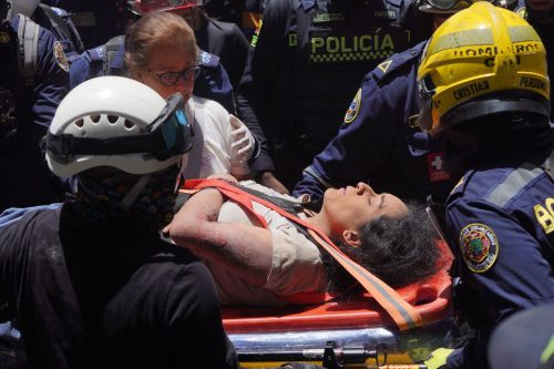CORRECTION Colombia Earthquake