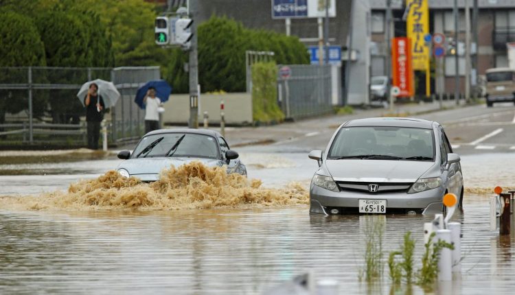 Japan Extreme Weather Heavy Rain