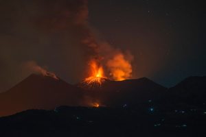 Italy Etna Volcano