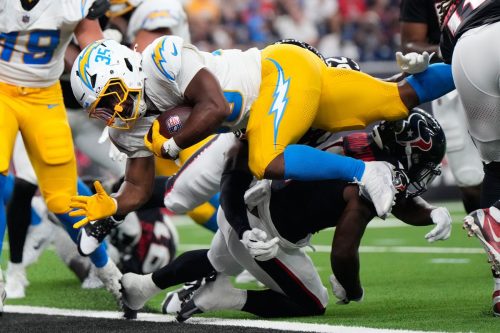 APTOPIX Chargers Texans Football