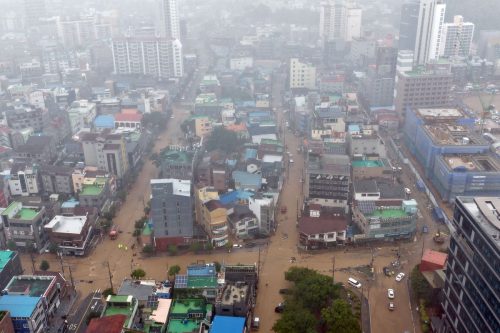 South Korea Extreme Weather Heavy Rain