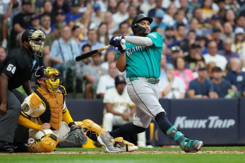 Mariners Brewers Baseball