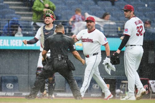 APTOPIX Diamondbacks Guardians Baseball