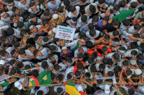 APTOPIX Bangladesh Rohingya Anniversary