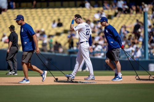 Brewers Dodgers Baseball