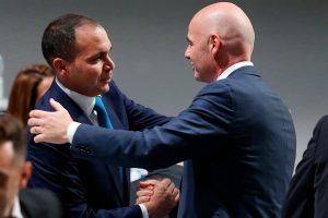 FIFA Infantino Jordan Soccer