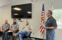 (L-R) Pete Kampa, Nick Rivera, Don Perkins and Ron Kopf - Photo by BJ Hansen