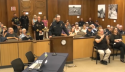 CAL Fire's Kevin Bohall speaks to the Calaveras Supervisors.