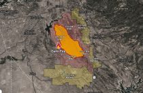 Gann Fire CAL FIRE evacuation map 6:30 p.m