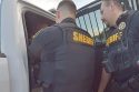 Deputies arresting suspect—CCSO photo