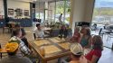 Alexandra Duarte (center) speaks at Schnoogs in Sonora - Courtesy image