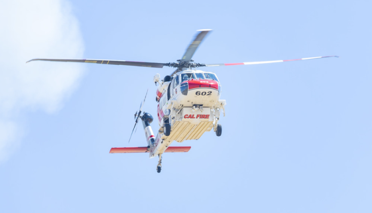 Gann Fire response - CAL Fire image