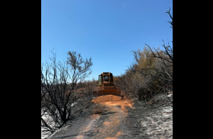 Gann Fire operations - CAL Fire image