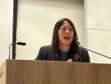 Fiona Ma speaks in Tuolumne - Photo by Mark Truppner