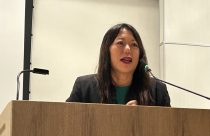 Fiona Ma speaks in Tuolumne - Photo by Mark Truppner
