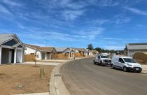 Westside Subdivision looking north