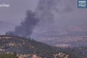 Vegetation and structure fire near Highway 4 in Angels Camp area of Calaveras County—PG&E camera