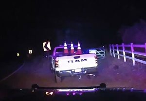 Picture of the actual truck when it was pulled over—ACSO photo