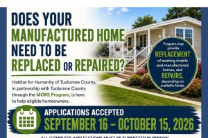 Tuolumne County flyer for the More Program