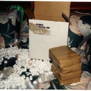 Packages of cocaine found at the James Edward Curre crime scene—CCSO photo