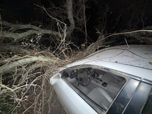 Crash off Campo Seco Road in the Valley Springs area of Calaveras County—CCF photo