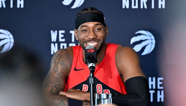 Raptors Media Day Basketball