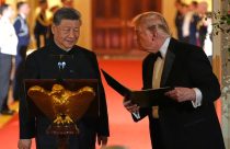 APTOPIX Trump Xi