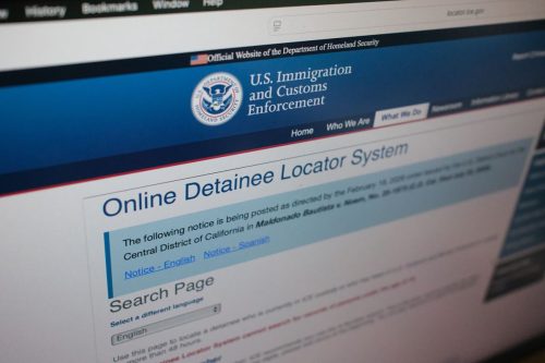 Immigration ICE Finding Detainees