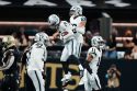 Raiders Saints Football