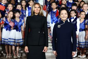 Trump Xi Spouses