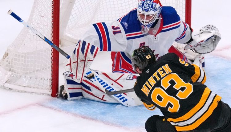 Rangers Bruins Hockey