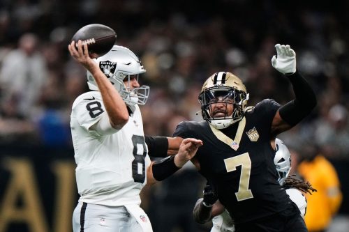 Raiders Saints Football