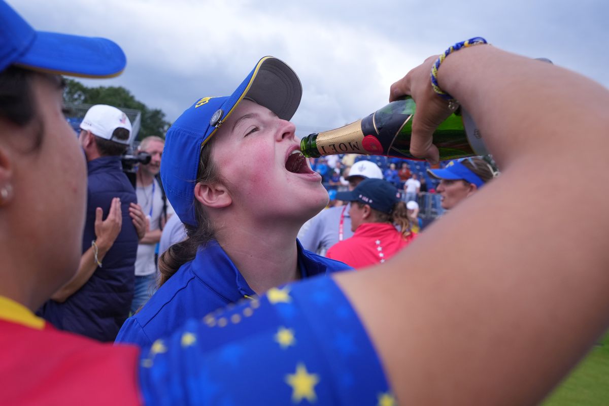mymotherlode.com - AP News - A case of beer and a social media post that helped turn the tide at the Solheim Cup
