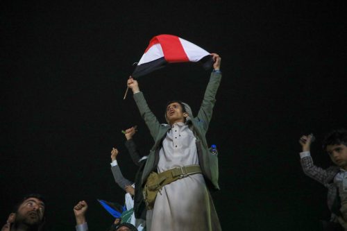 Photos show Houthi rallies, fighters and daily life inside Yemen.